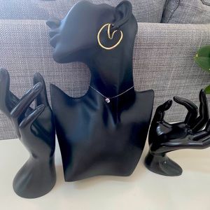 Illusion necklace Crystal Swarovski pendant